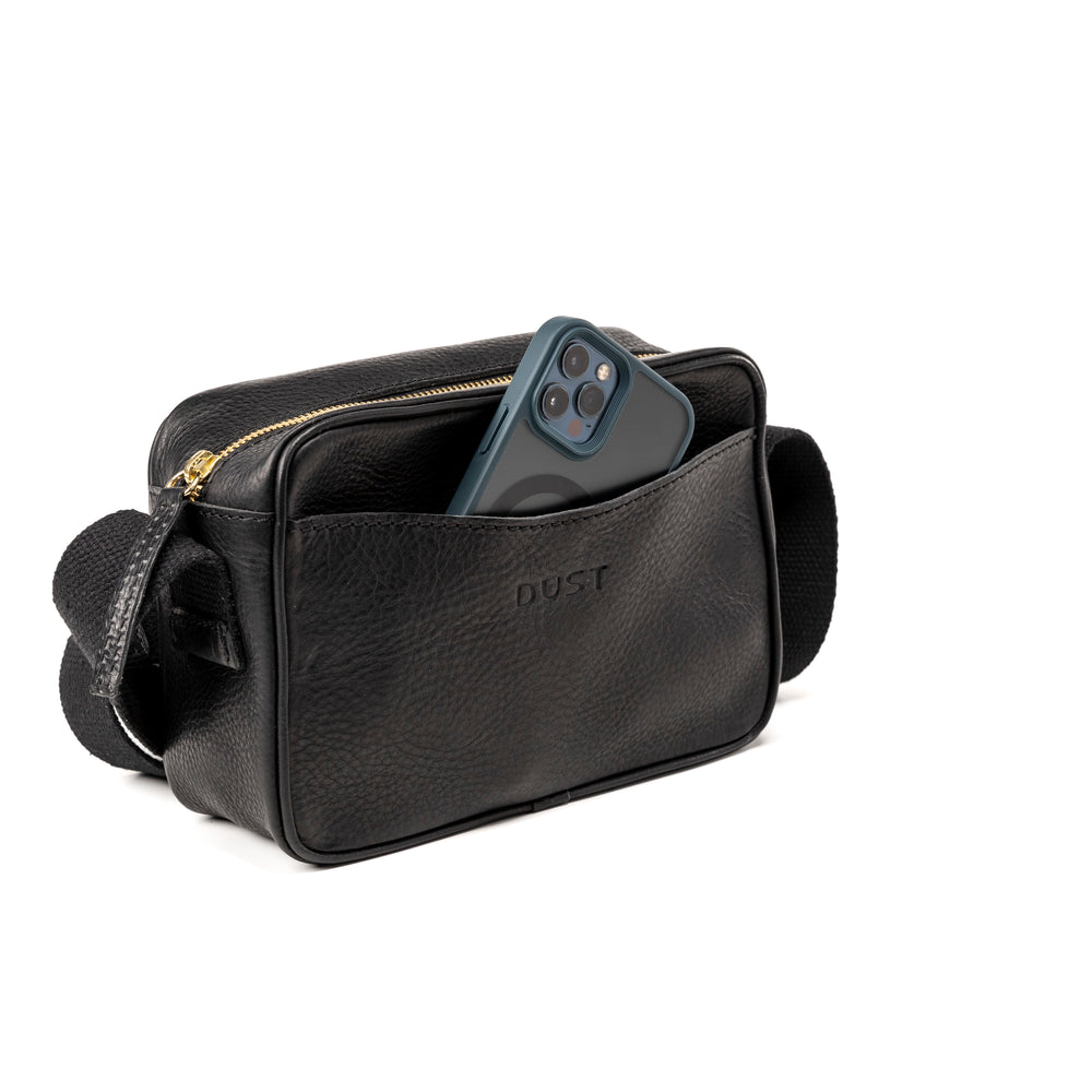 
                      
                        Leather Crossbody Black The Sausalito Collection
                      
                    