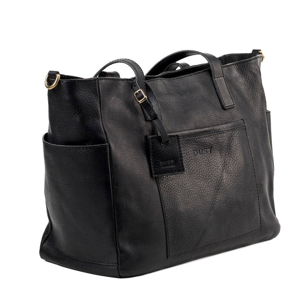 
                      
                        Leather Tote Black Fifth Avenue Collection
                      
                    