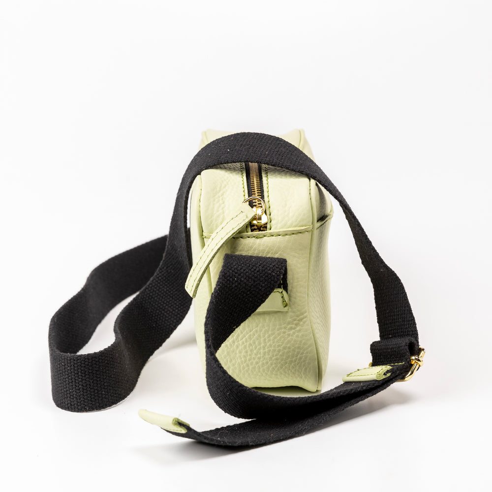 
                      
                        Leather Crossbody Pistachio The Sausalito Collection
                      
                    