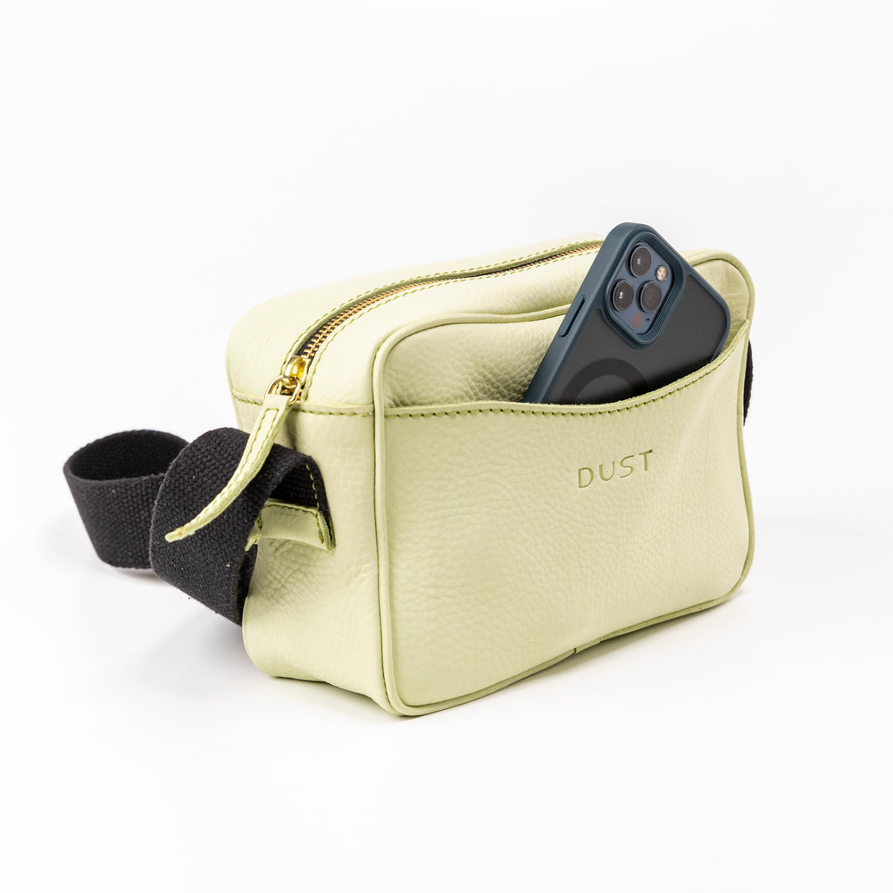 
                      
                        Leather Crossbody Pistachio The Sausalito Collection
                      
                    