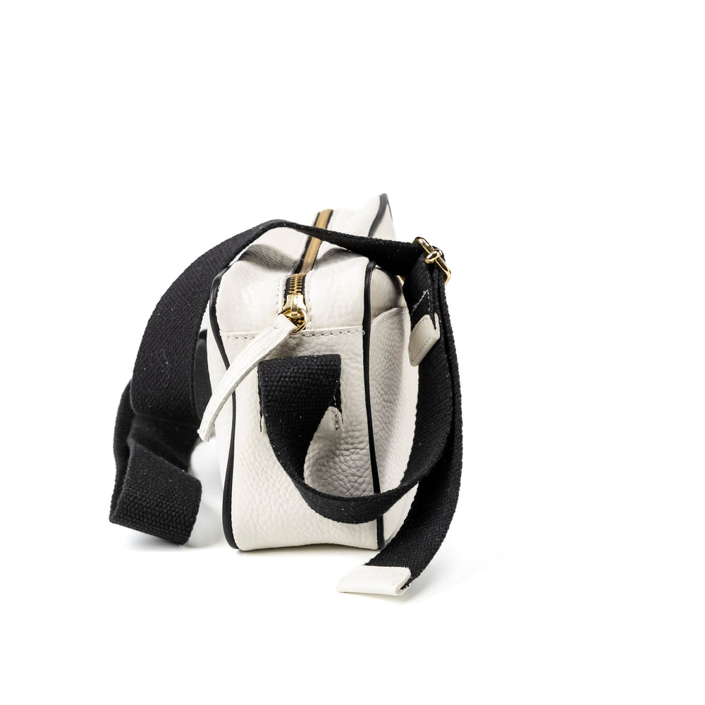 
                      
                        Leather Crossbody White The Sausalito Collection
                      
                    