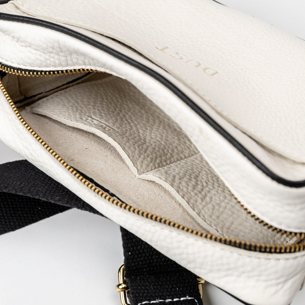 
                      
                        Leather Crossbody White The Sausalito Collection
                      
                    