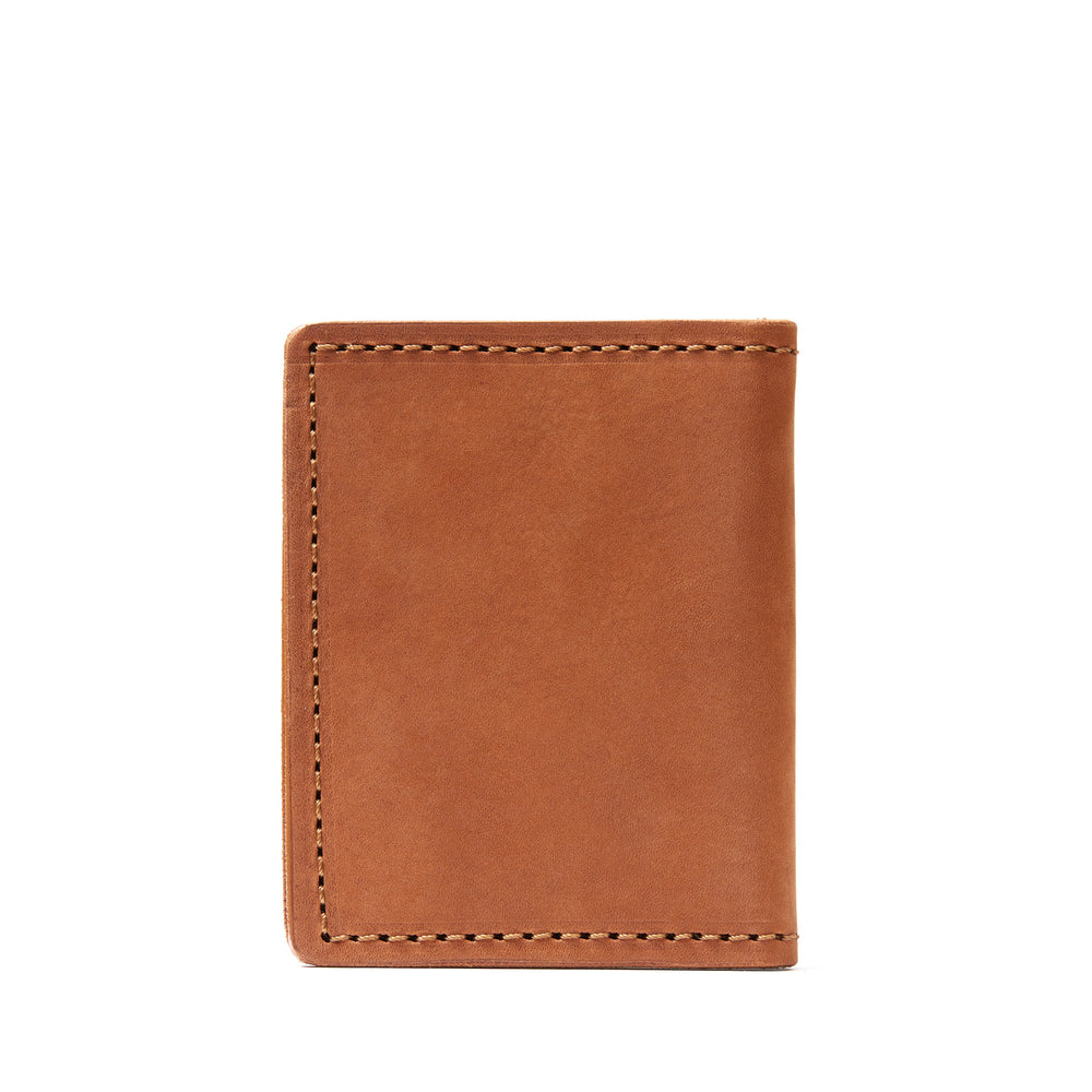 Leather Credit Card Holder in Heritage Brown Mod 131