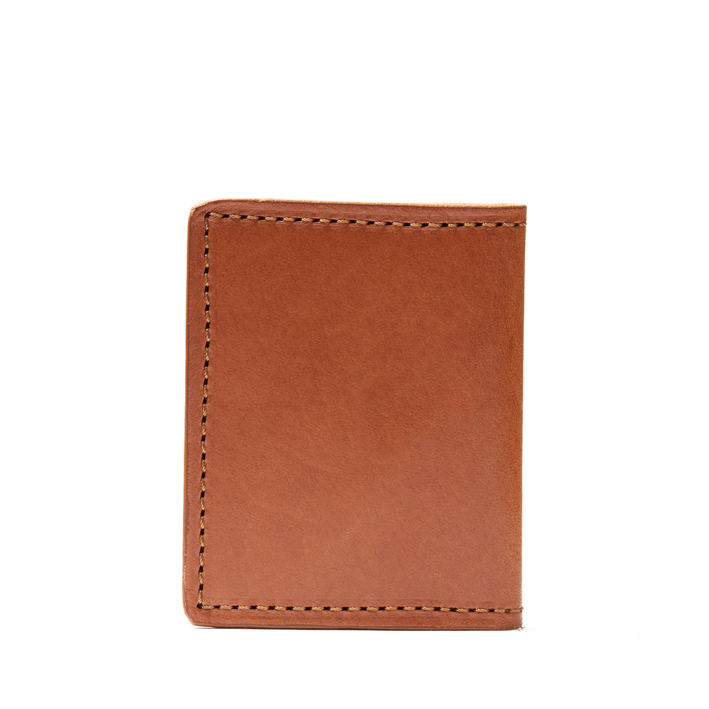 Leather Credit Card Holder in Cuoio Brown Mod 131