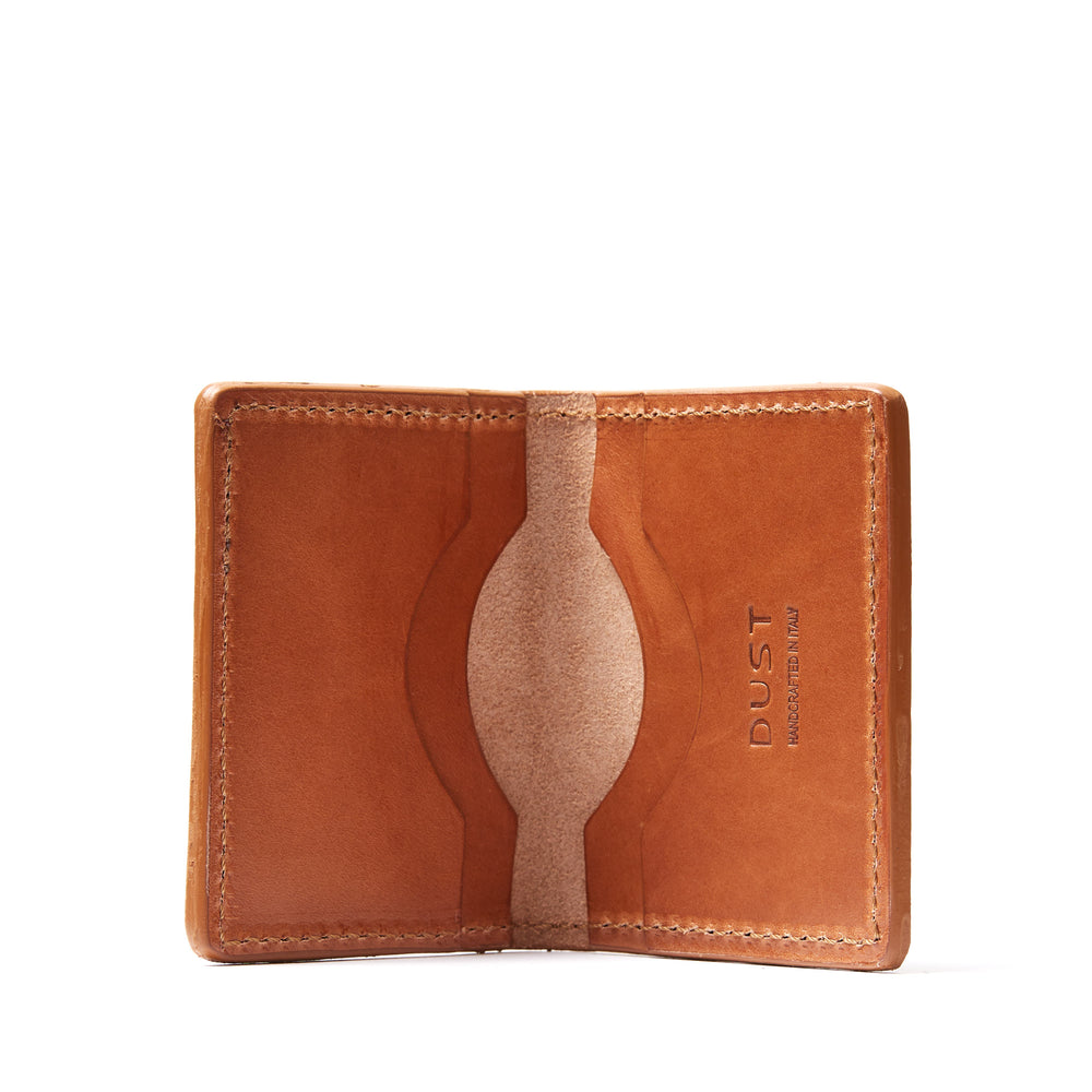 
                      
                        Leather Credit Card Holder in Cuoio Brown Mod 131
                      
                    