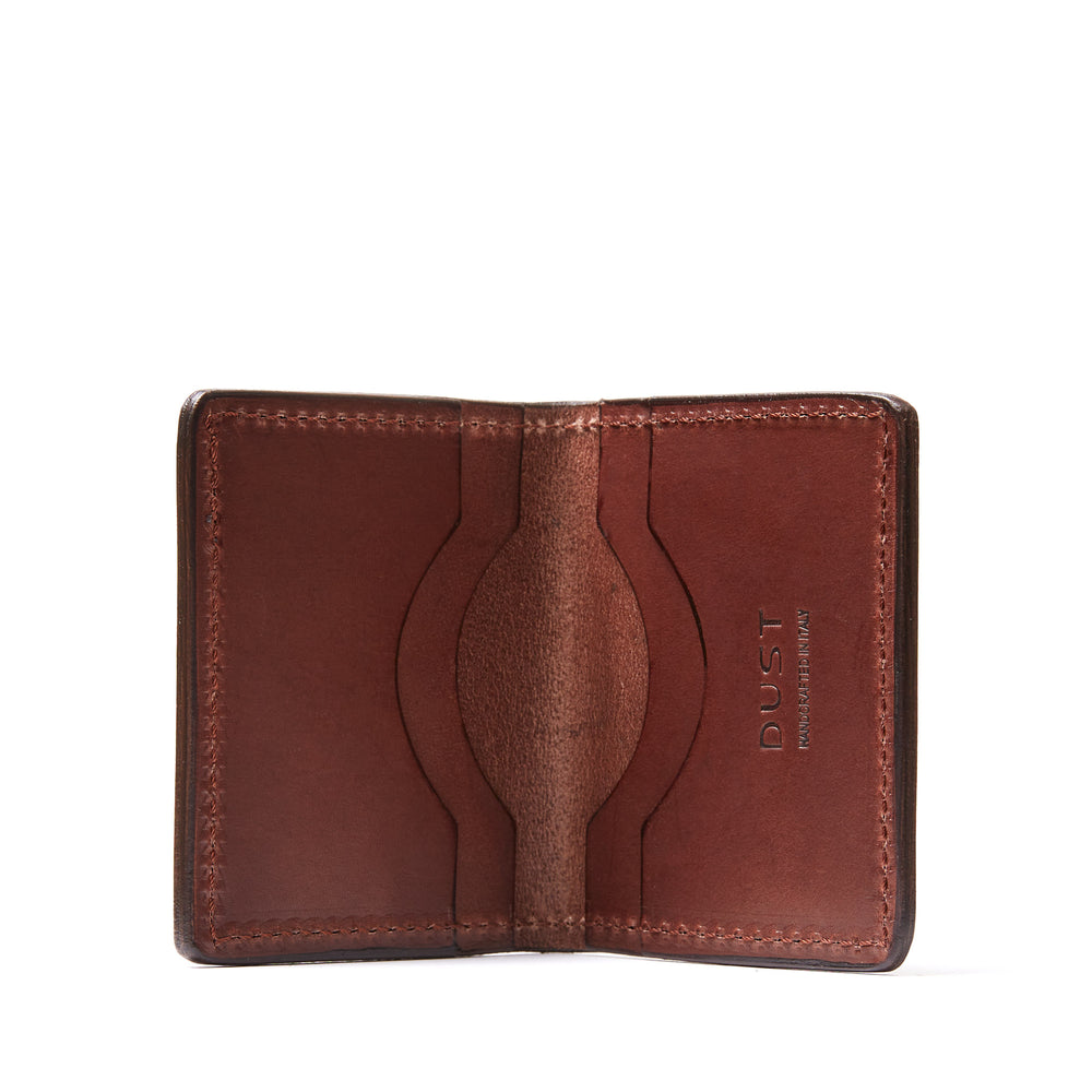 
                      
                        Leather Credit Card Holder Cuoio Dark Brown Mod 131
                      
                    