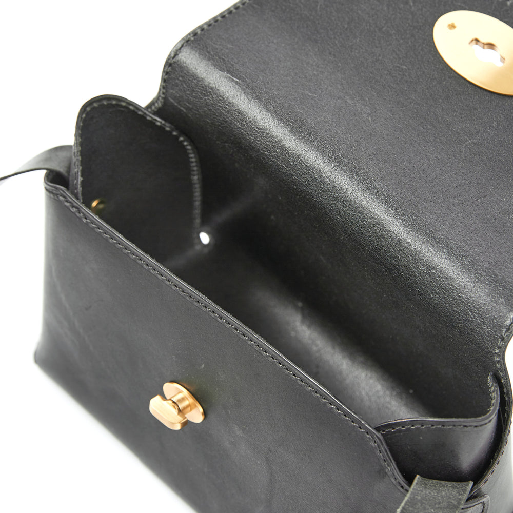 
                      
                        The Small Box In Leather Black
                      
                    