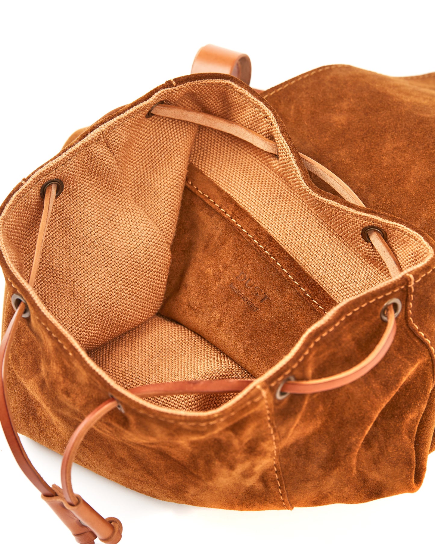brown leather suede backpack Leather Backpack in Suede Brown Venice Collection – The Dust Company