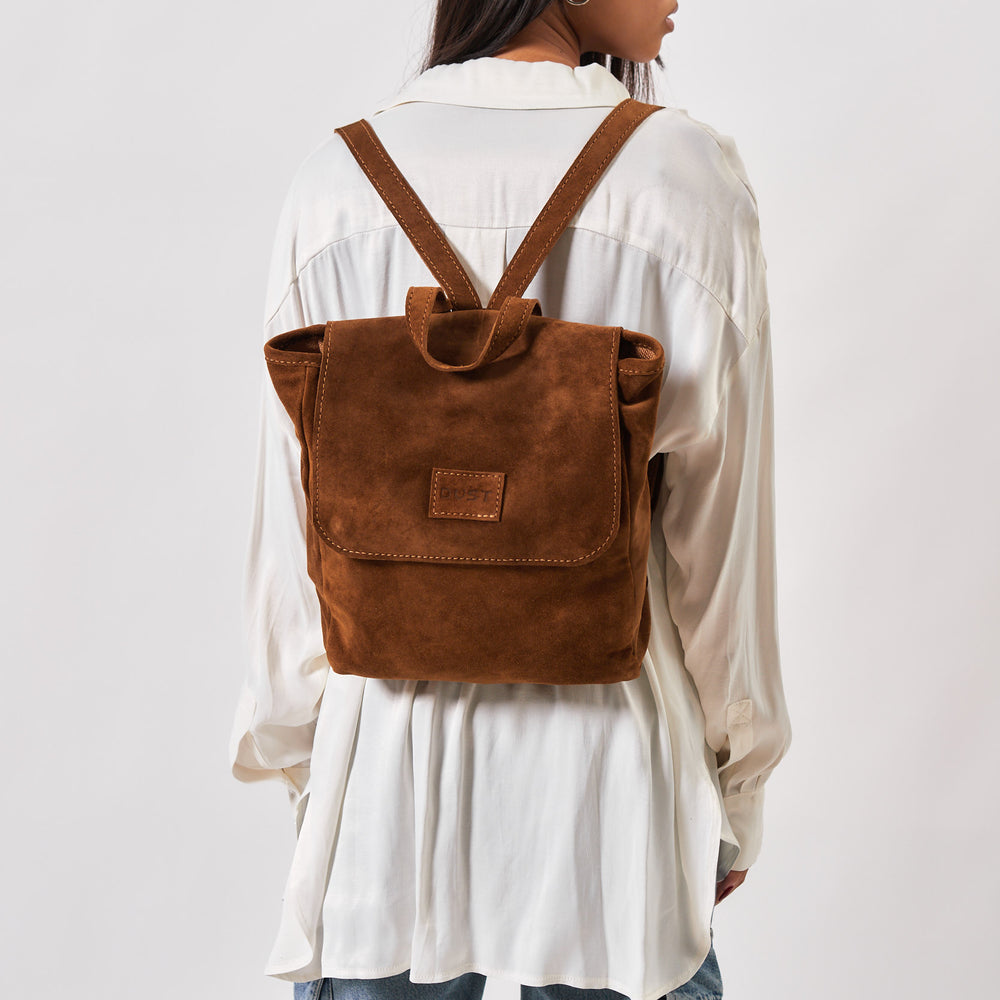 
                      
                        Leather Backpack Brown Upper West Side Collection
                      
                    