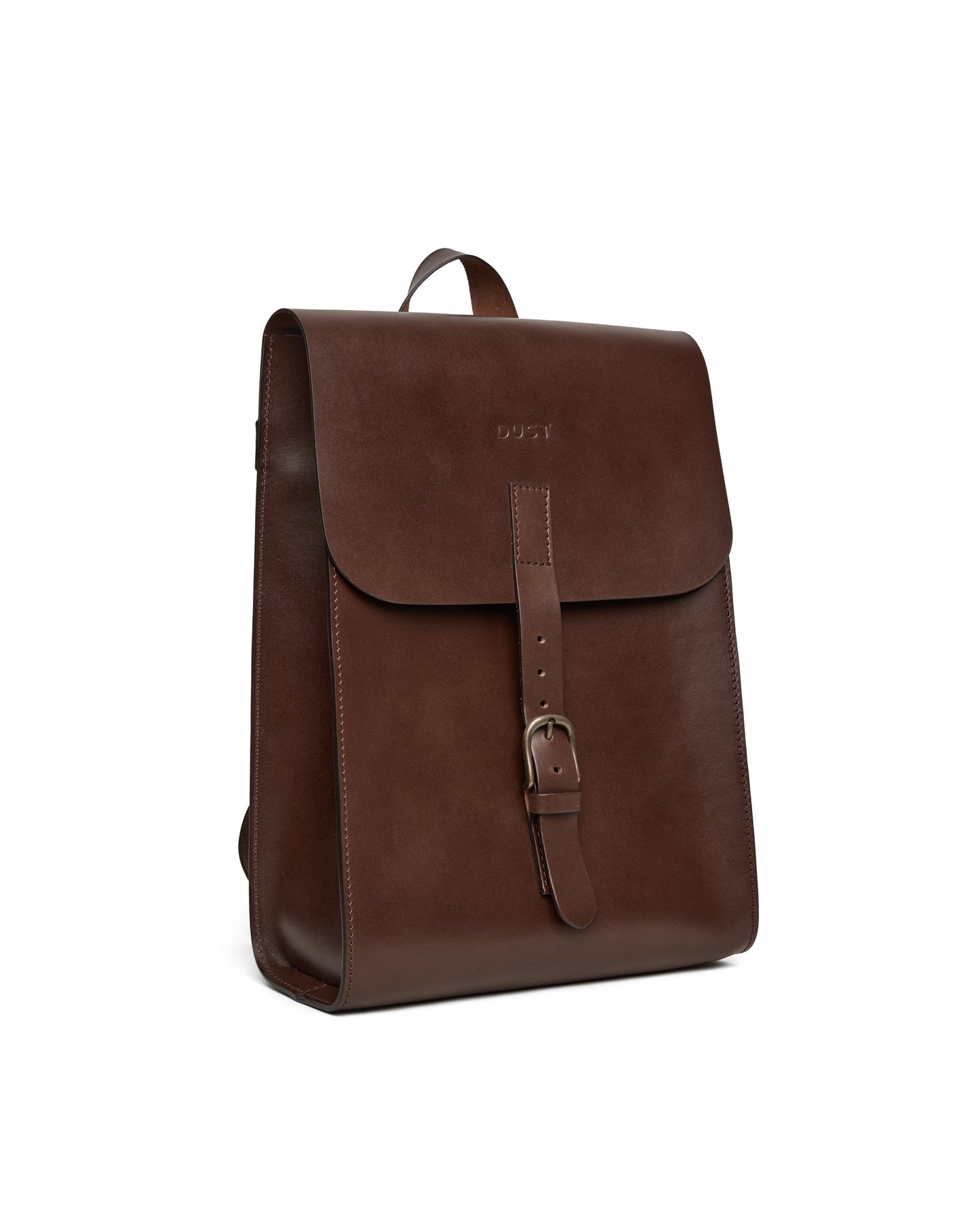 Leather Backpack Dark Brown Oxford Collection – The Dust Company