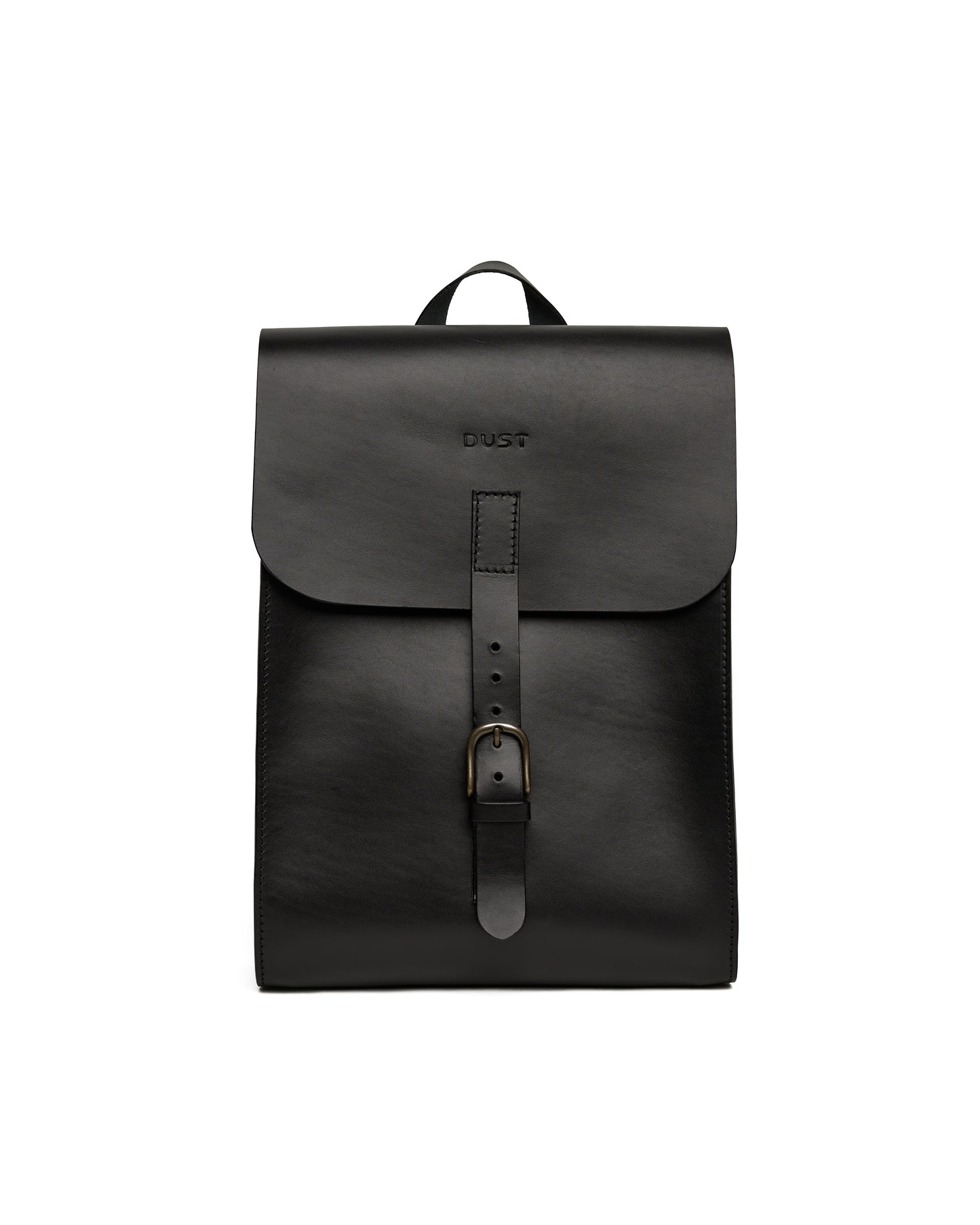 Leather Backpack Black Oxford Collection