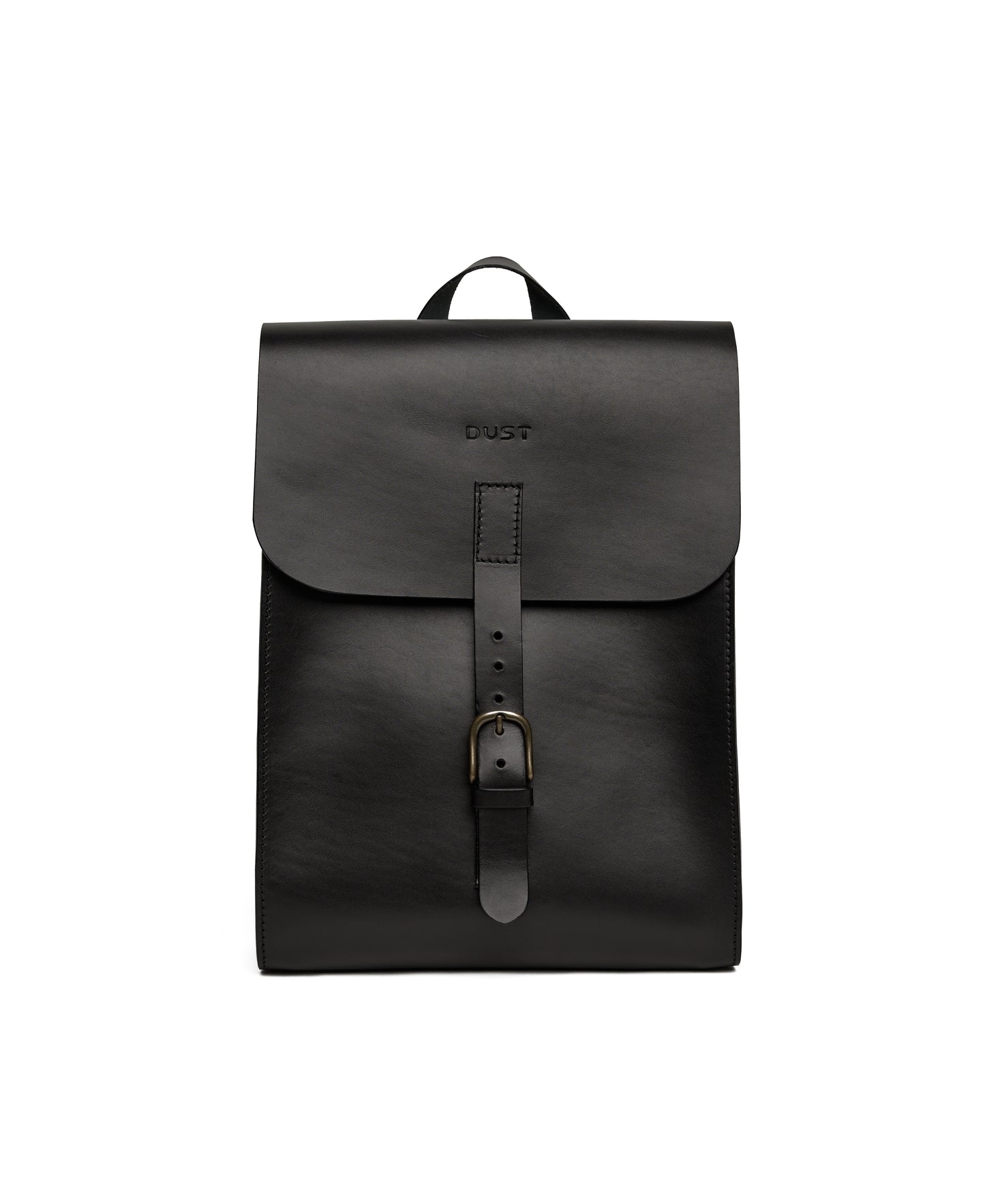 Leather Backpack Black Oxford Collection