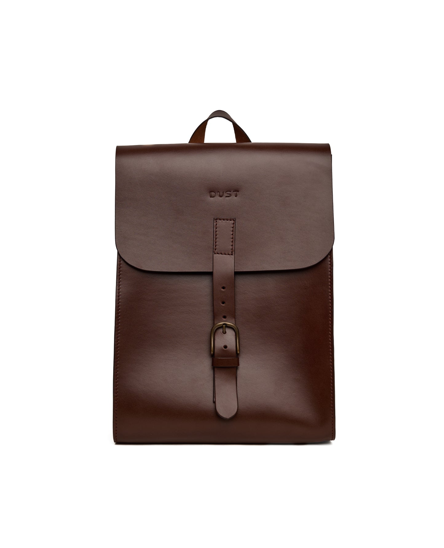 Leather Backpack Dark Brown Oxford Collection – The Dust Company