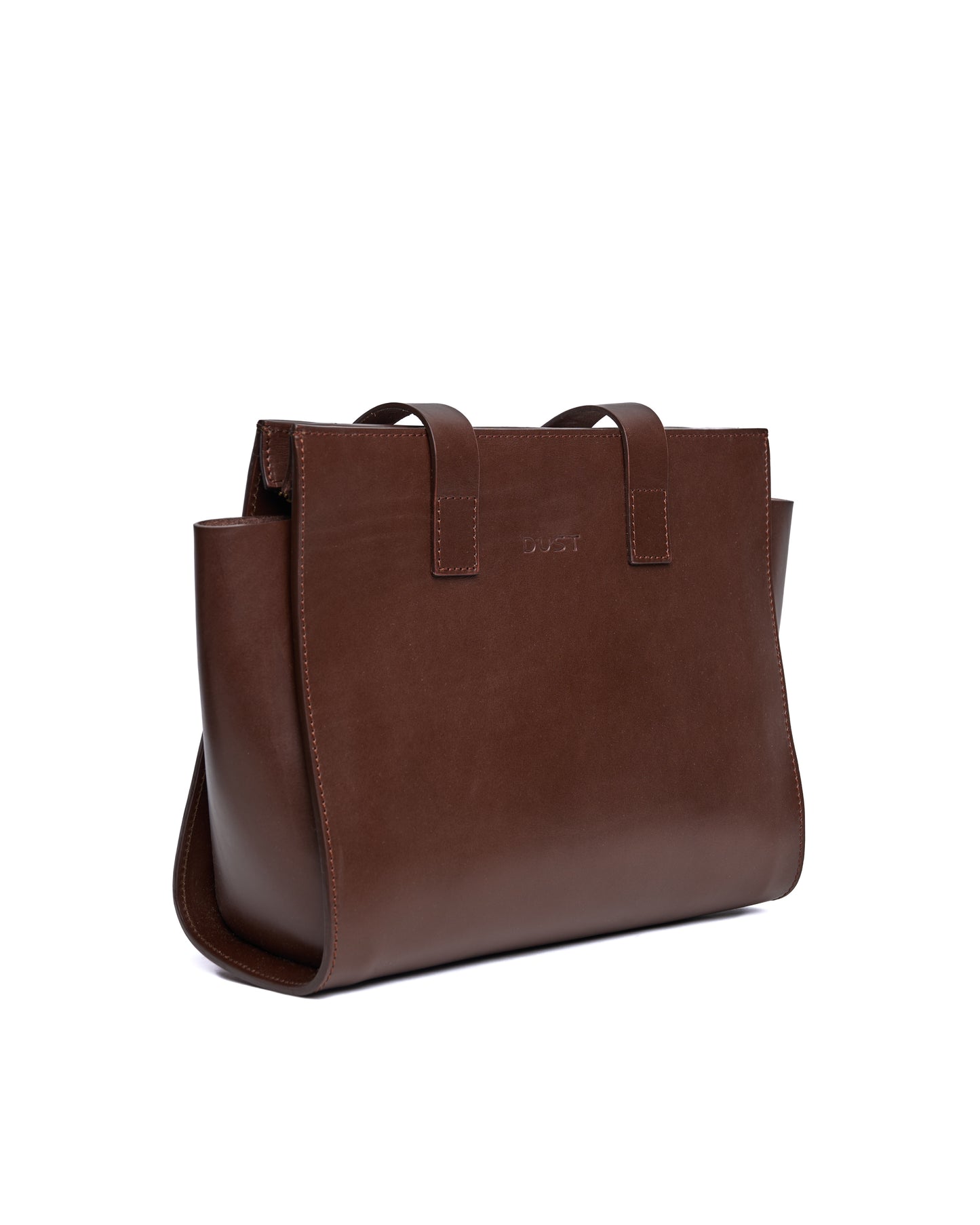 Leather Tote Dark Brown Aspen Collection