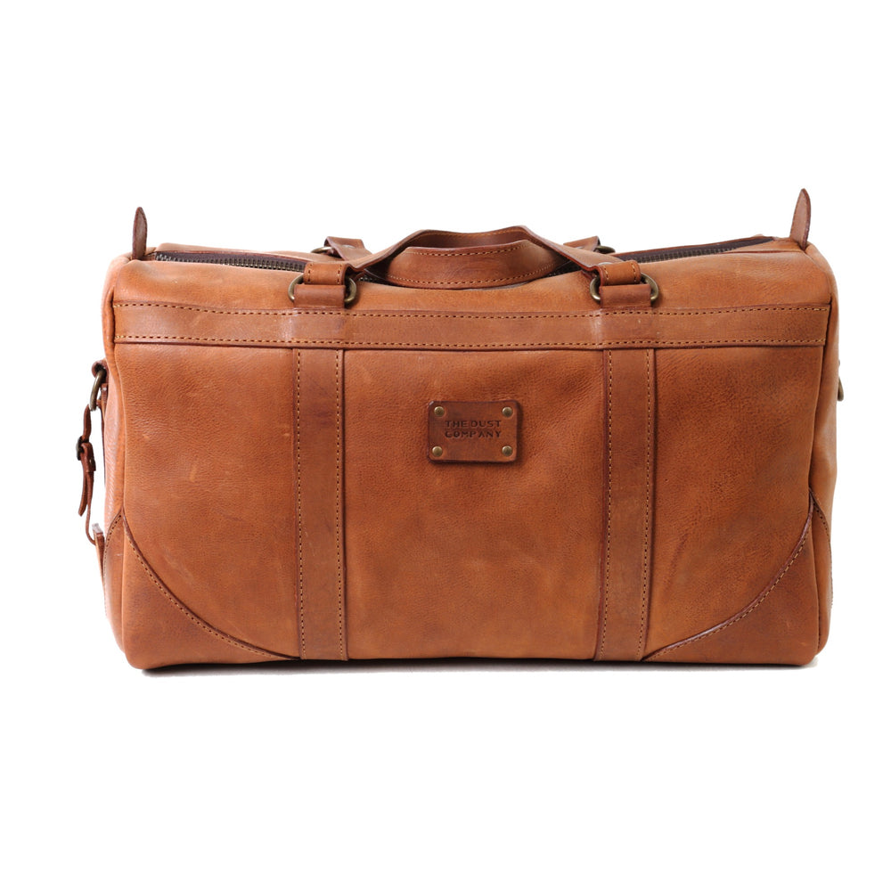 Leather Duffle Bag in Heritage Brown Mod 144