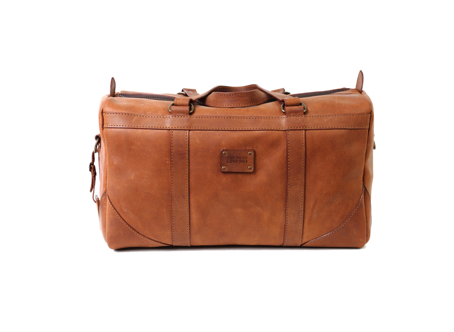 Leather Duffle Bag in Heritage Brown Mod 144