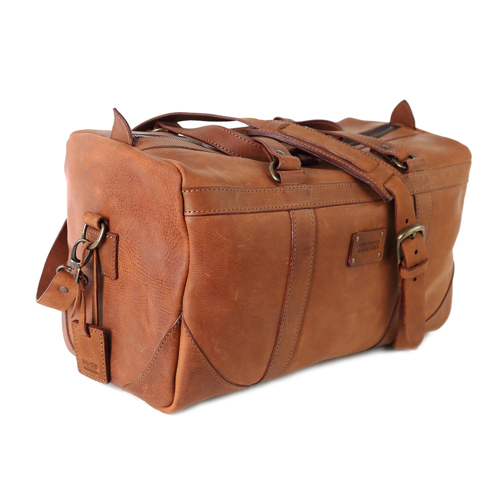 
                      
                        Leather Duffle Bag in Heritage Brown Mod 144
                      
                    