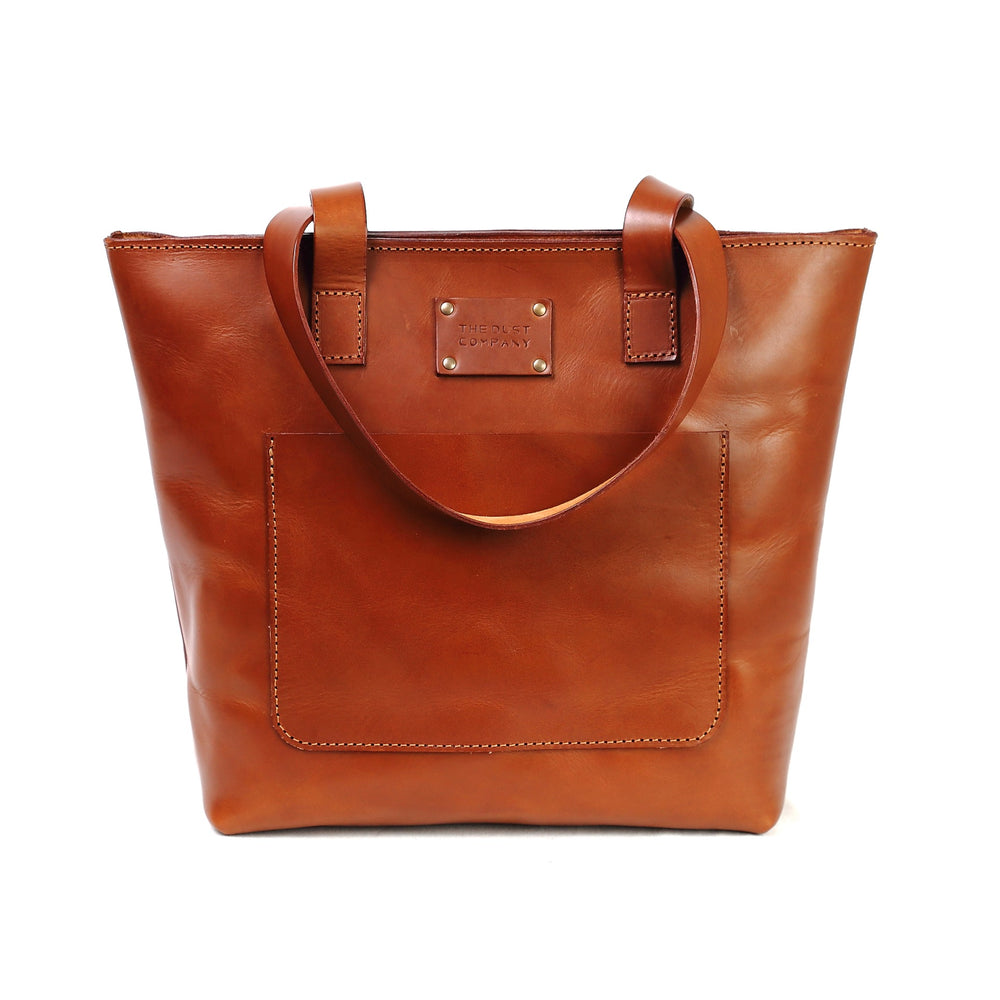 Leather Tote in Cuoio Brown Mod 147