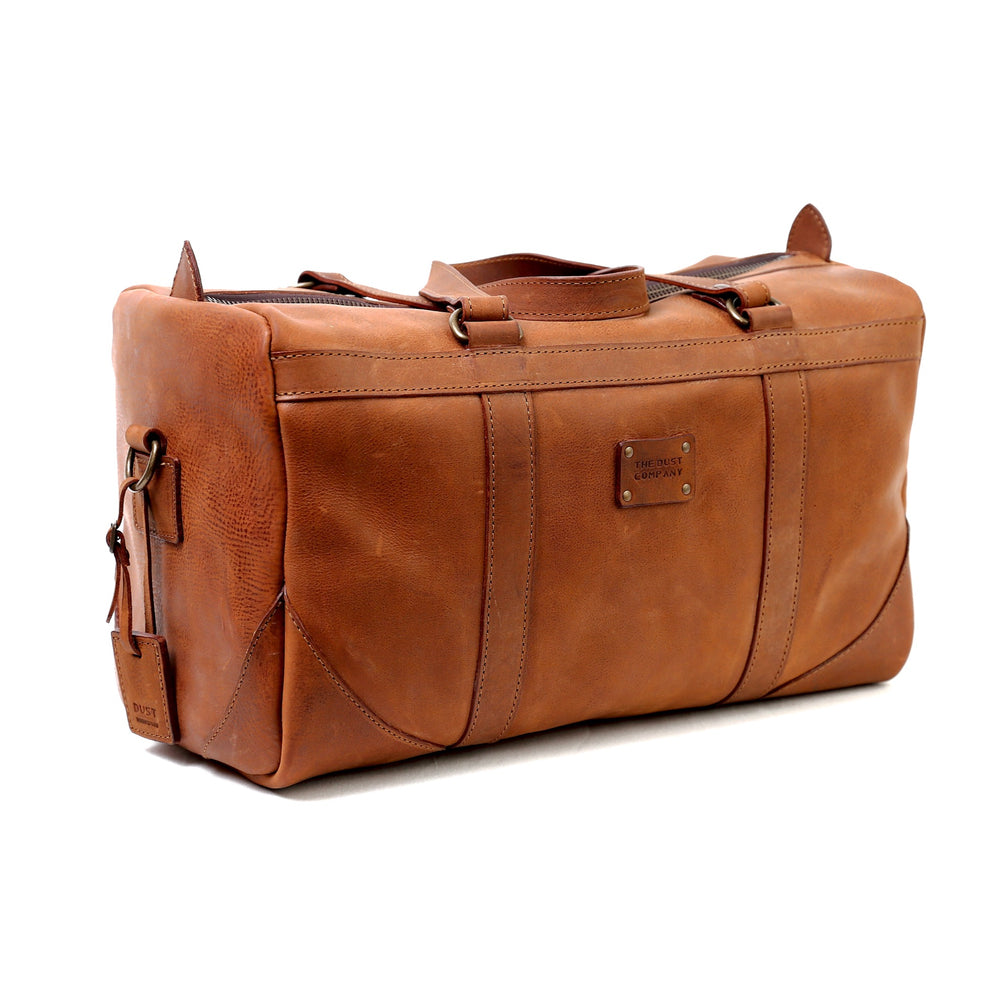 
                      
                        Leather Duffle Bag in Heritage Brown Mod 144
                      
                    