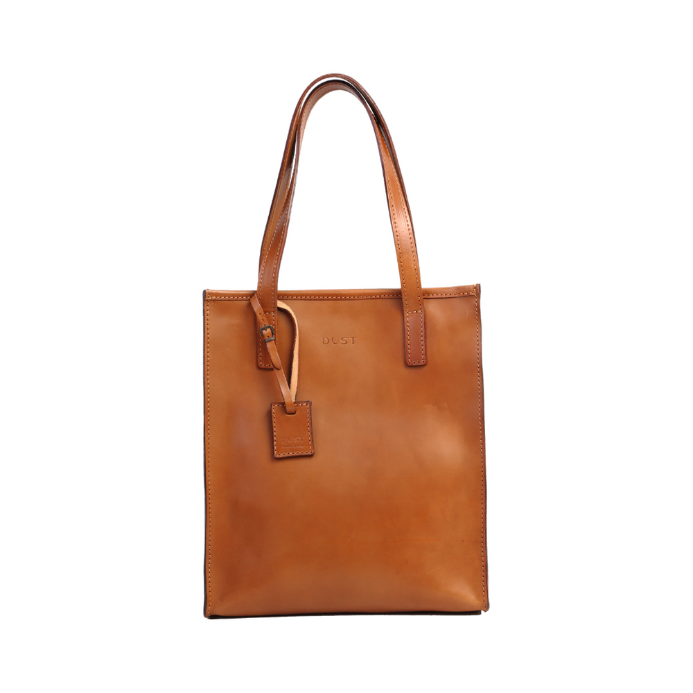 
                      
                        Borsa tote in cuoio marrone Mod 105
                      
                    