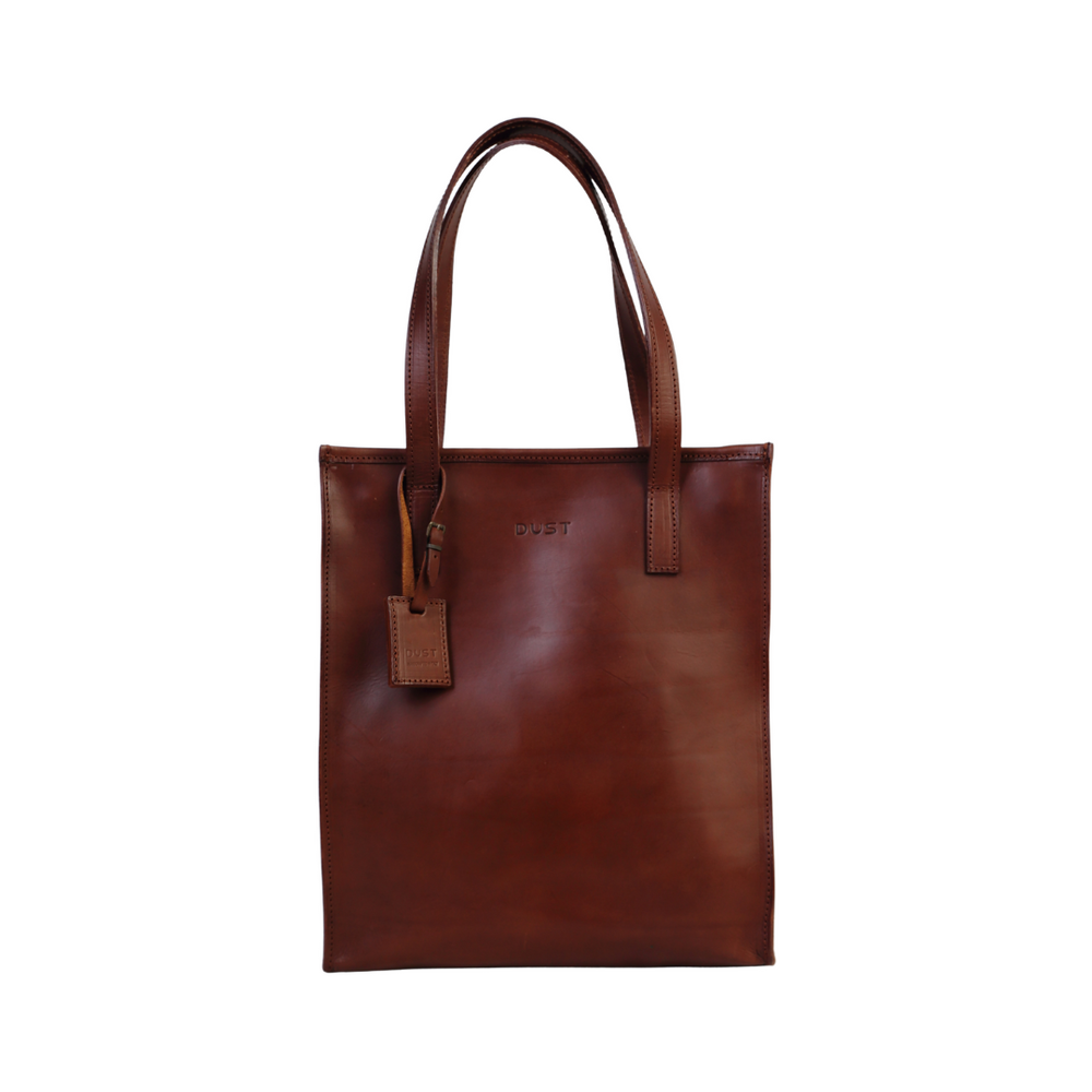 
                      
                        Leather Tote Dark Brown Mod 105
                      
                    