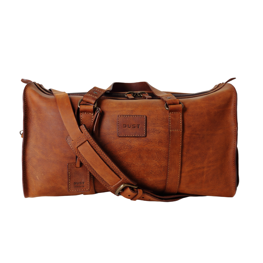 Borsone in pelle marrone Heritage Mod 123