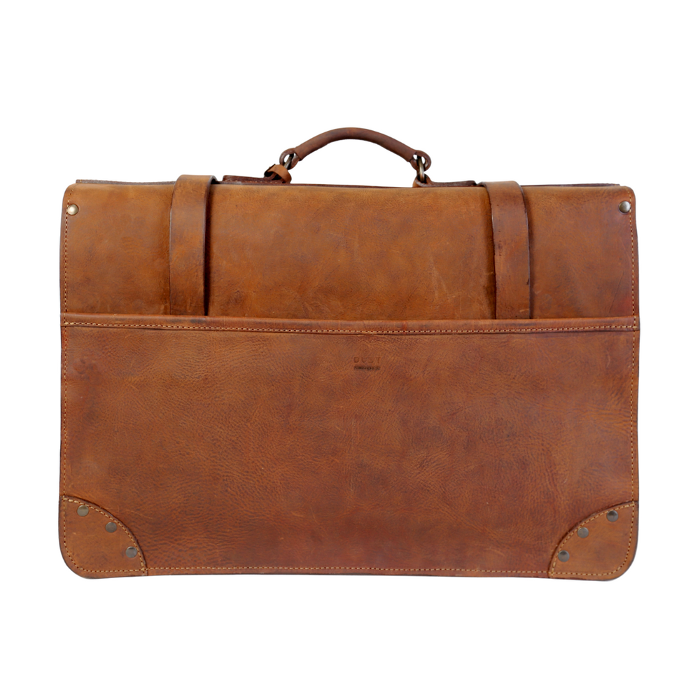 
                      
                        Leather Duffle Bag in Heritage Brown Mod 118
                      
                    