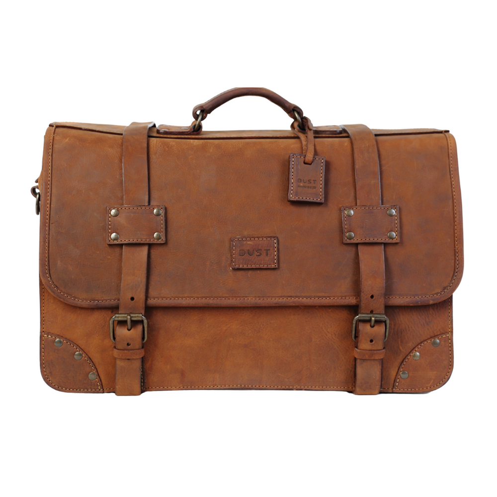 
                      
                        Leather Duffle Bag in Heritage Brown Mod 118
                      
                    